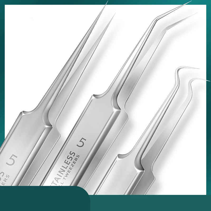 Ultra-fine No. 5 Cell Pimples Blackhead Clip Tweezers