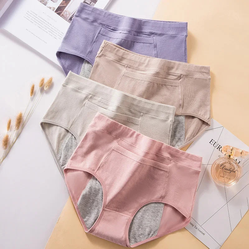 High-Waisted Oversized Physiological Cotton