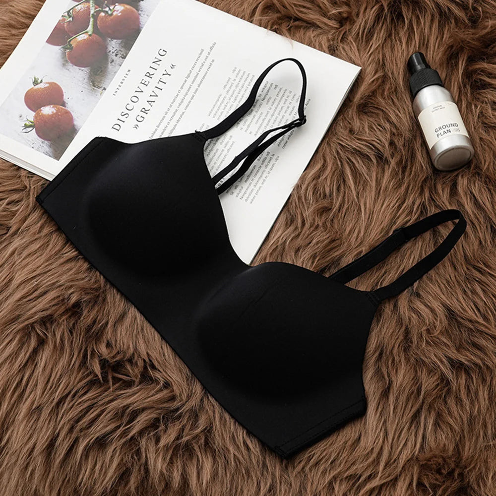Push Up Bra Seamless Lingerie Breathable Front Closure