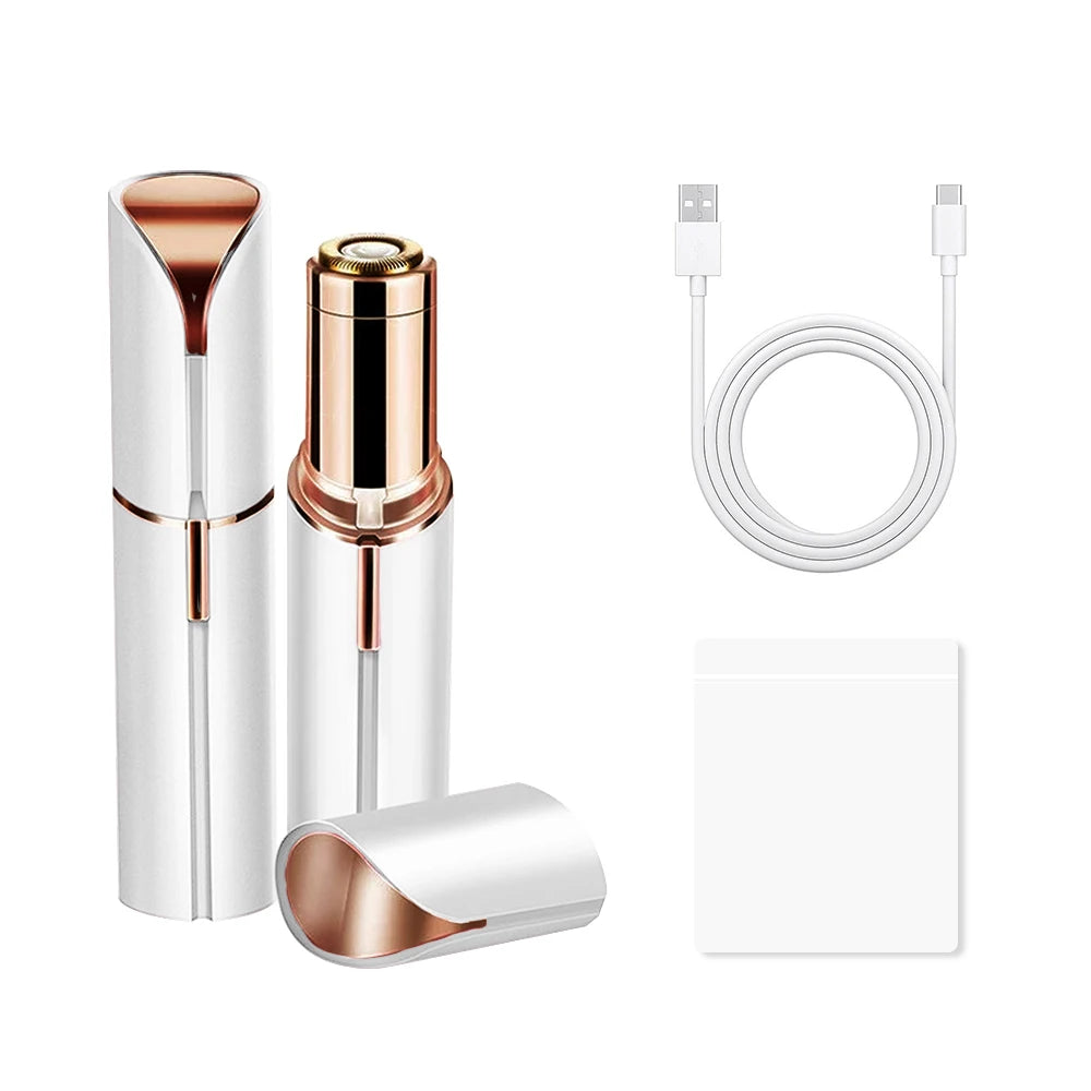 Eyebrow Trimmer Epilator Facial Lipstick Shape Hair Removal