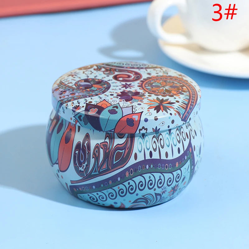Tins Empty Storage Box for DIY Salves Skin Care Beauty