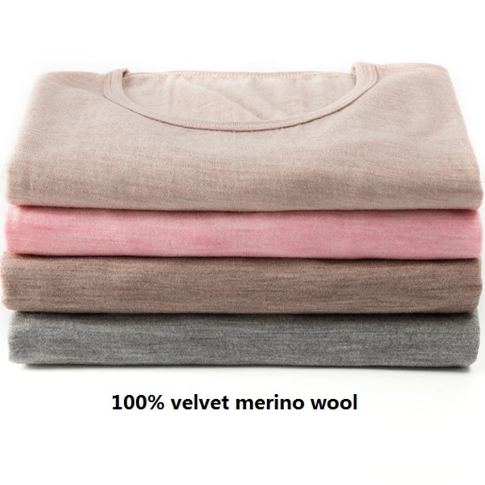 100% Brushed Merino Wool Therma