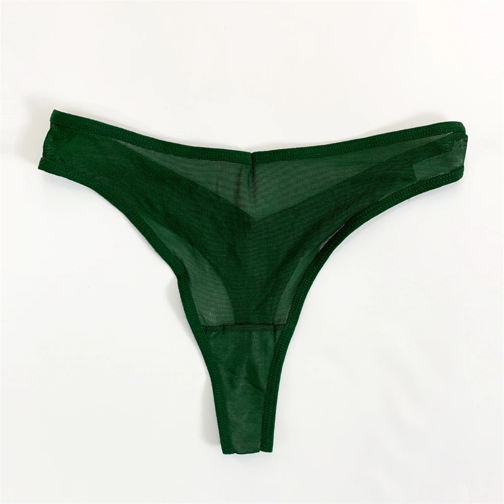 Womens Underwear Low Wholesale Price Tempting Womens Low Waist Panties Low Womens Thongs Cross-border Wholesale Plus Size