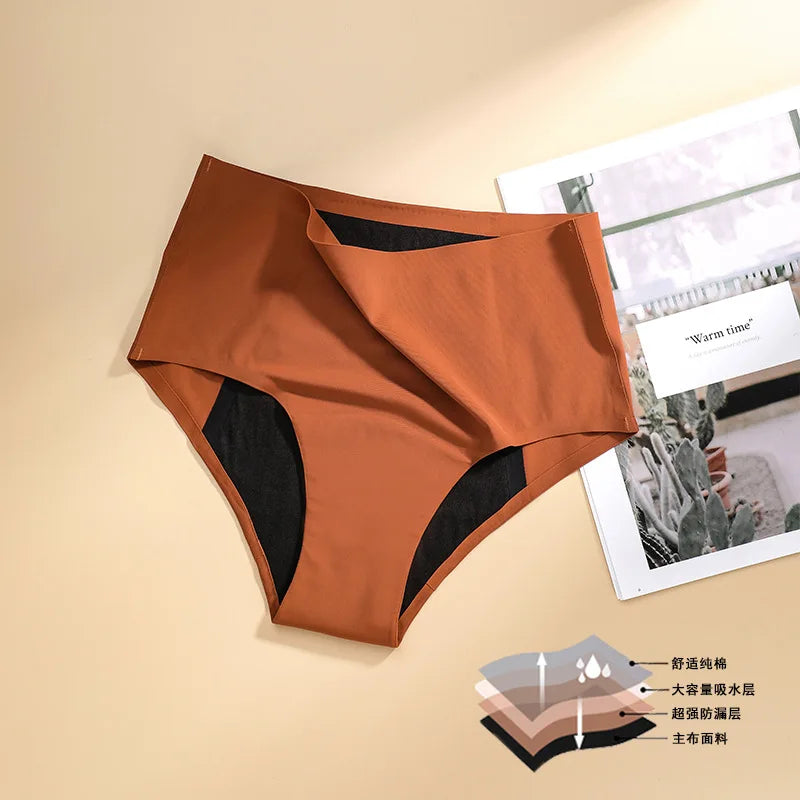 Absorbent Menstrual Panties Washable Period Thong Hygienic Protection Underwear Women's Strong Absorption Sanitary Pants