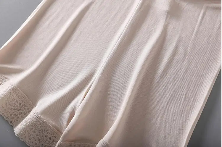 1PC 50% Silk 50% Viscose Slip shorts leggings boyshorts Under Dress Petti pants undershorts Panties Lingerie underwear SS361