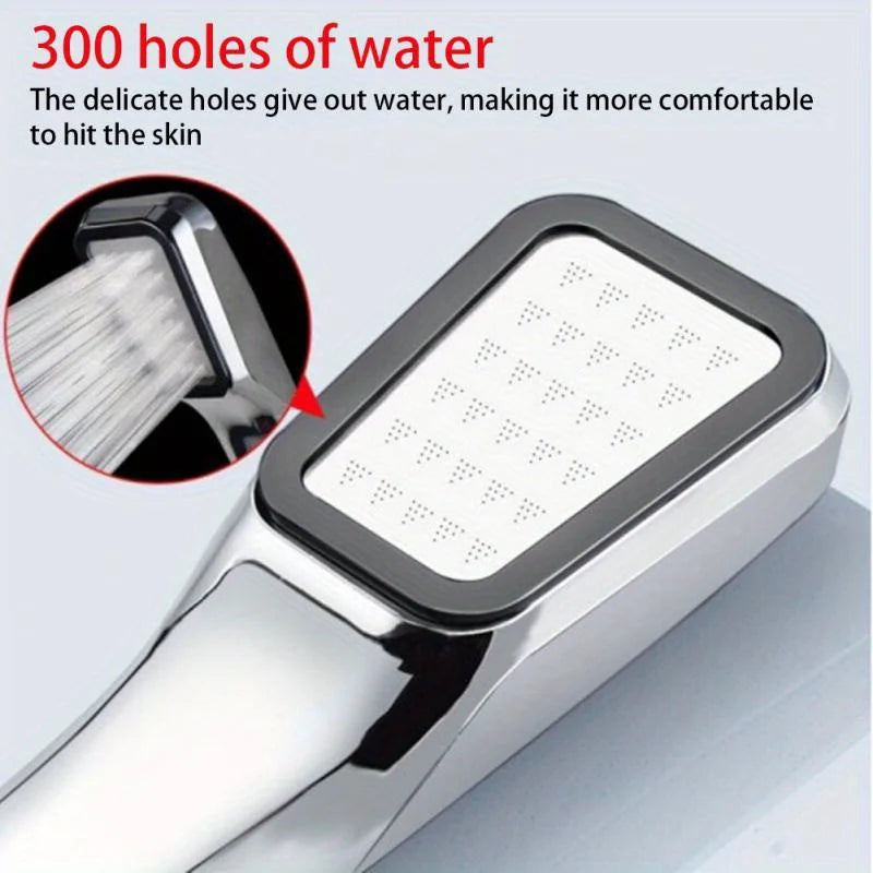 High Quality Pressure Rainfall Shower Head 300 Holes