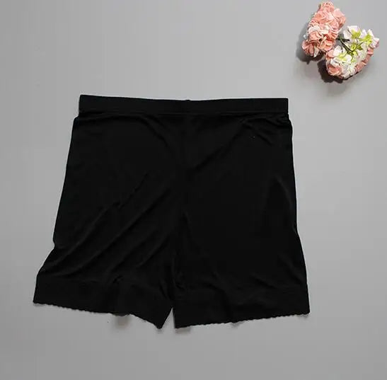 1PC 50% Silk 50% Viscose Slip shorts leggings boyshorts Under Dress Petti pants undershorts Panties Lingerie underwear SS361