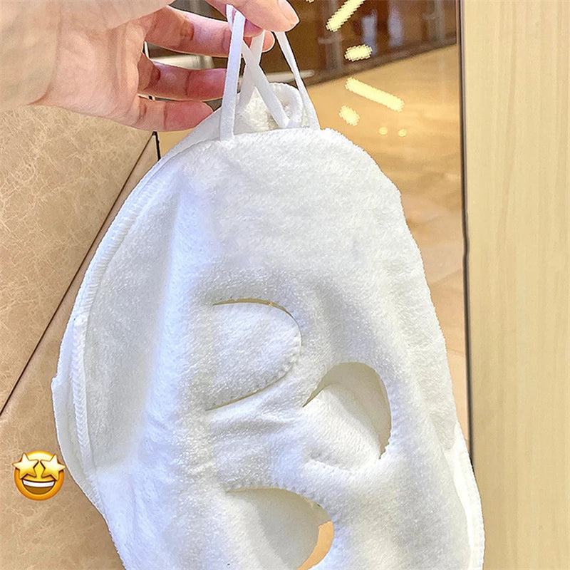 Skin Care Mask Cotton Hot Compress Towel Wet Compress Steamed Face