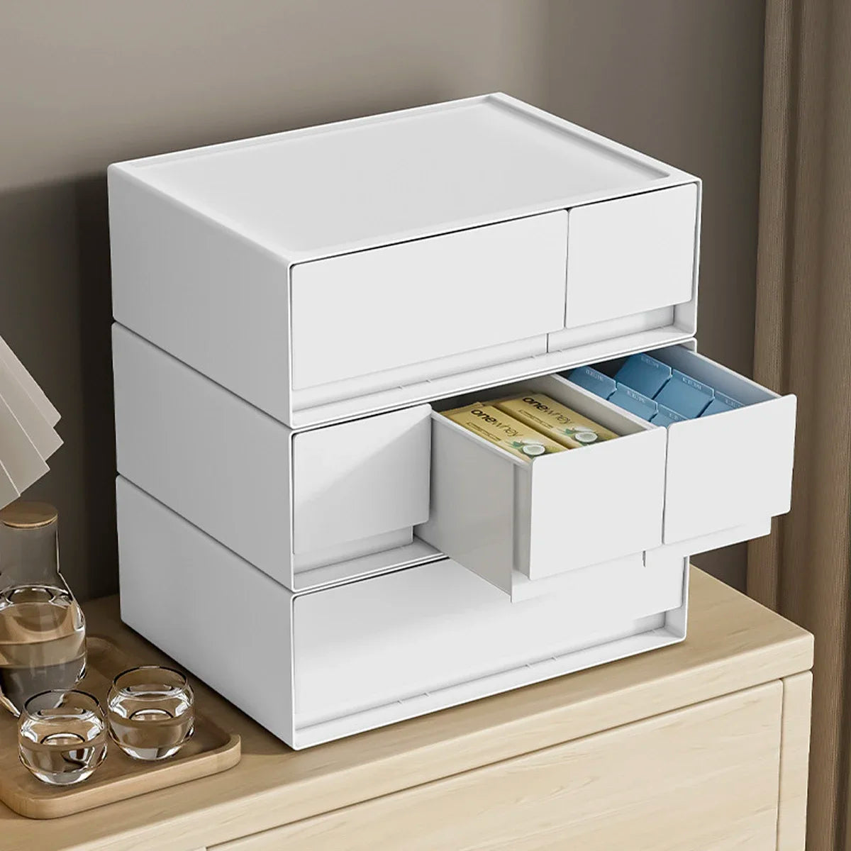 Cosmetics Storage Box Makeup Drawers and Storage