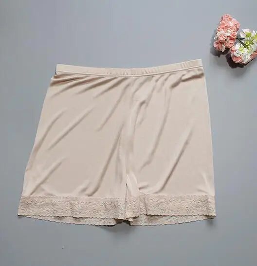 1PC 50% Silk 50% Viscose Slip shorts leggings boyshorts Under Dress Petti pants undershorts Panties Lingerie underwear SS361