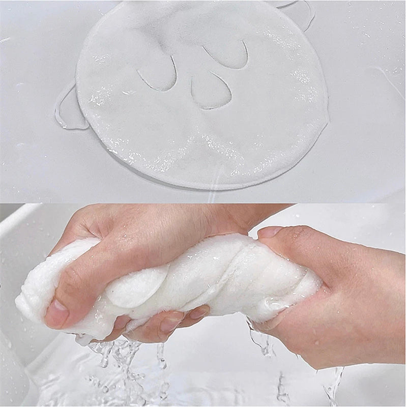 Skin Care Mask Cotton Hot Compress Towel Wet Compress Steamed Face