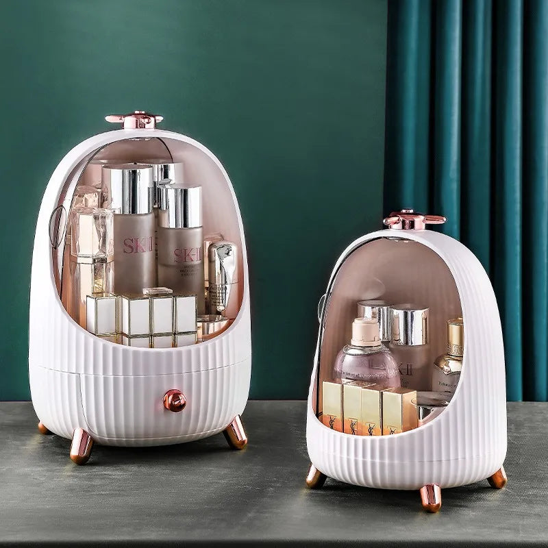 New Makeup Organizer Jewelry Nail Polish Lipsticks Storage Case