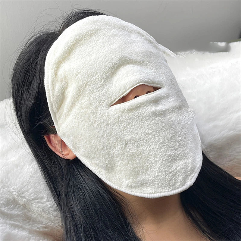 Skin Care Mask Cotton Hot Compress Towel Wet Compress Steamed Face
