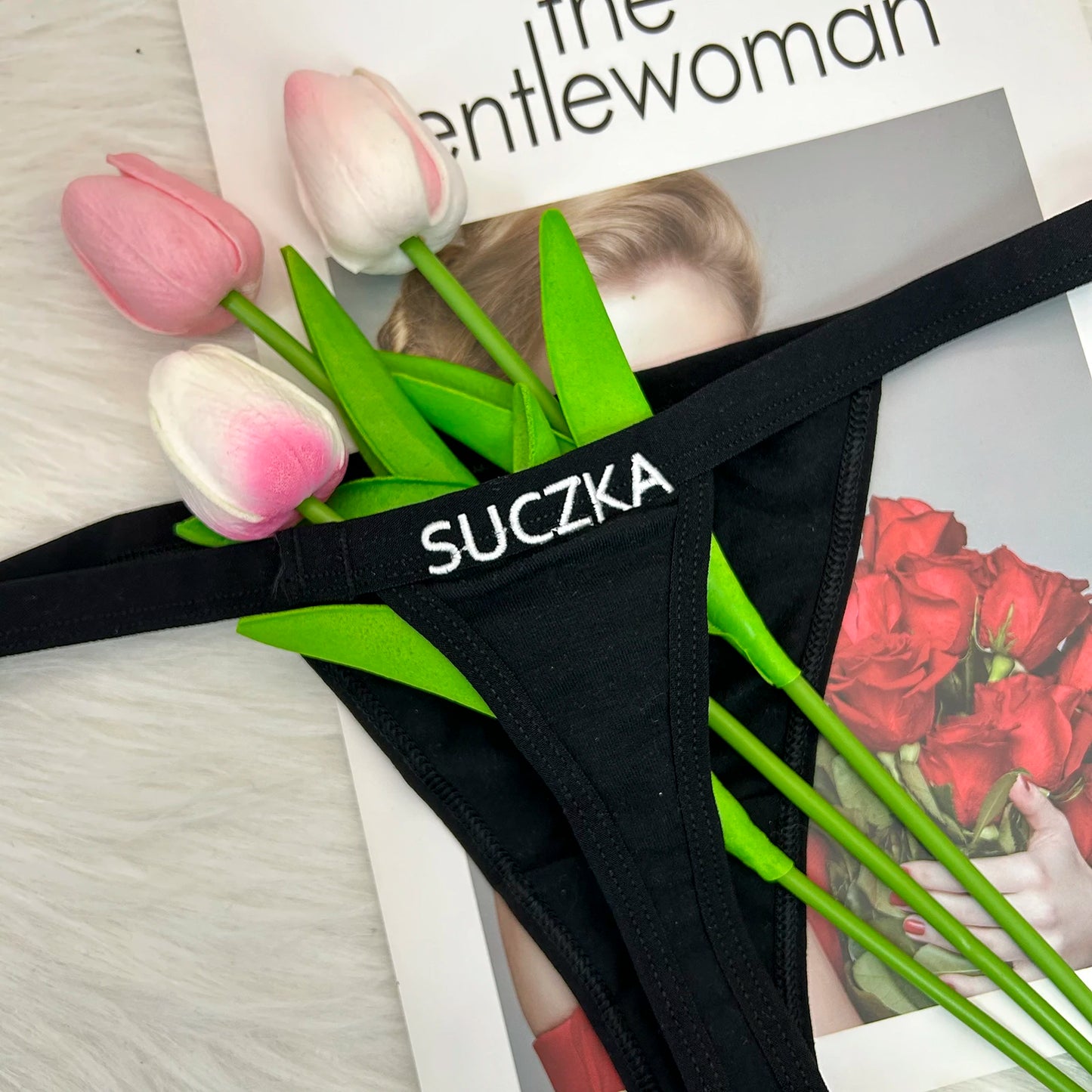 Custom Thong With Embroideried Name Personalized Underwear with His Name Panties Underwear Briefs Lingerie G-string Thongs