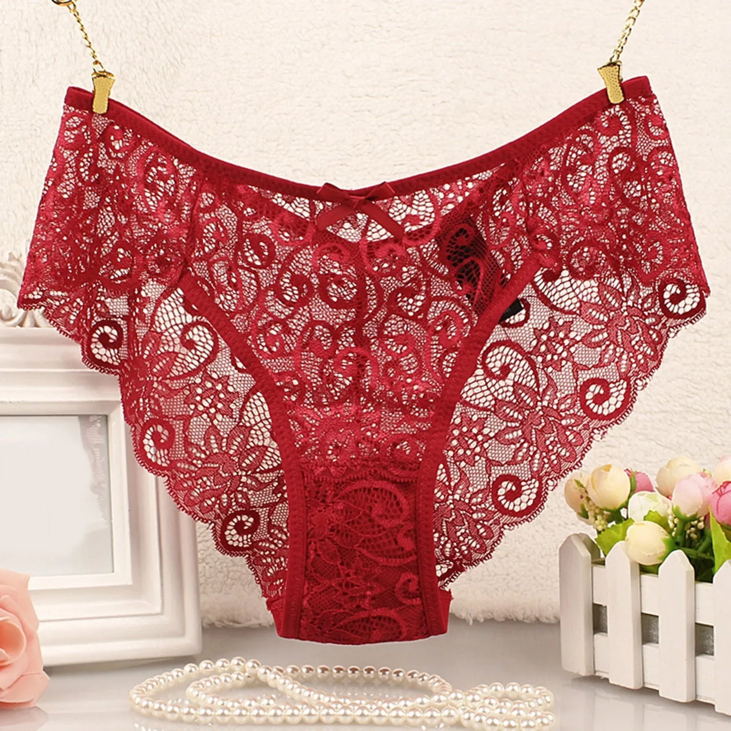 Lace Women Underwear Seamless Ultra Thin