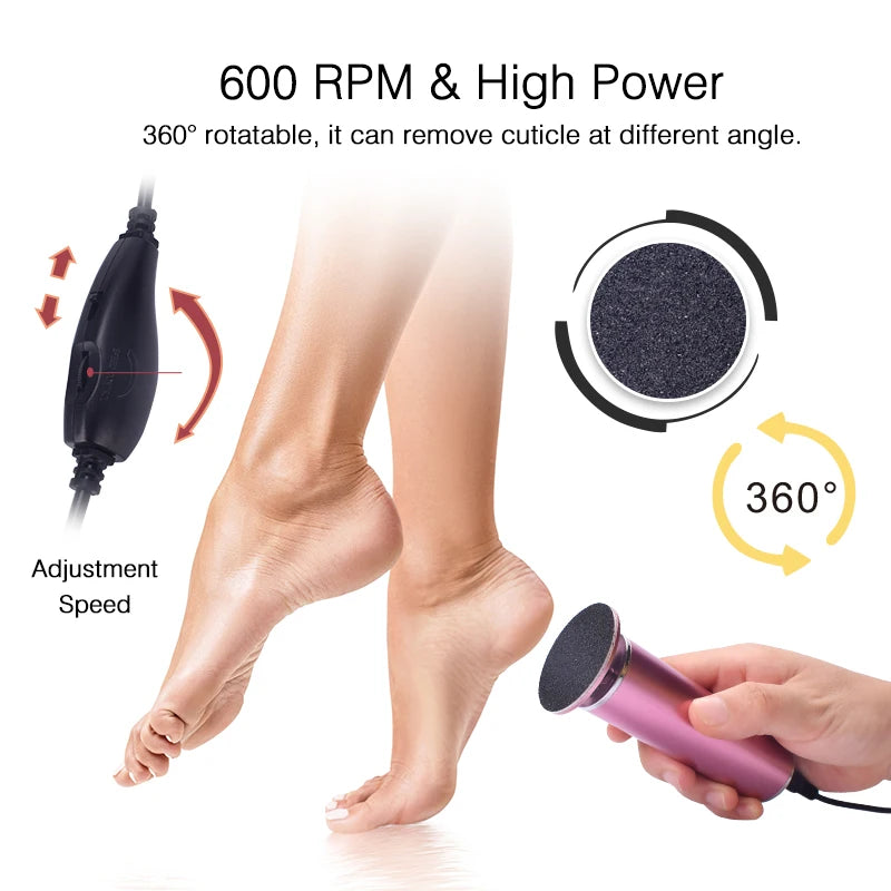 Electric Pedicure Foot Care Dead Skin Callus Remover