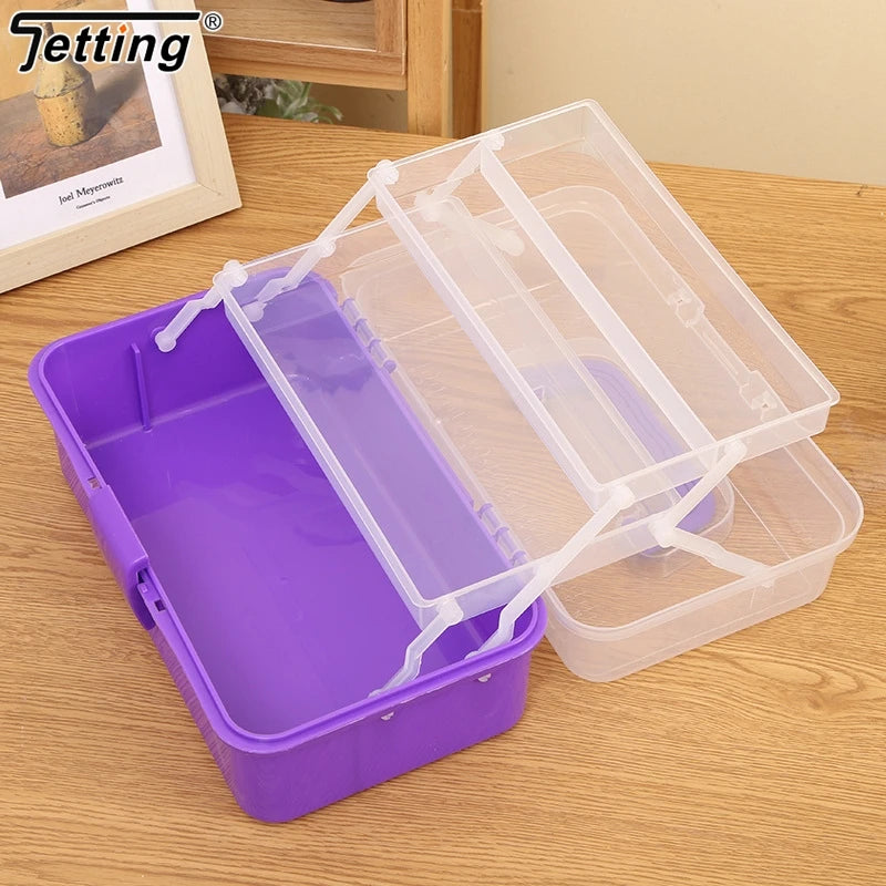 3 Layers Large Capacity Storage Makeup Box