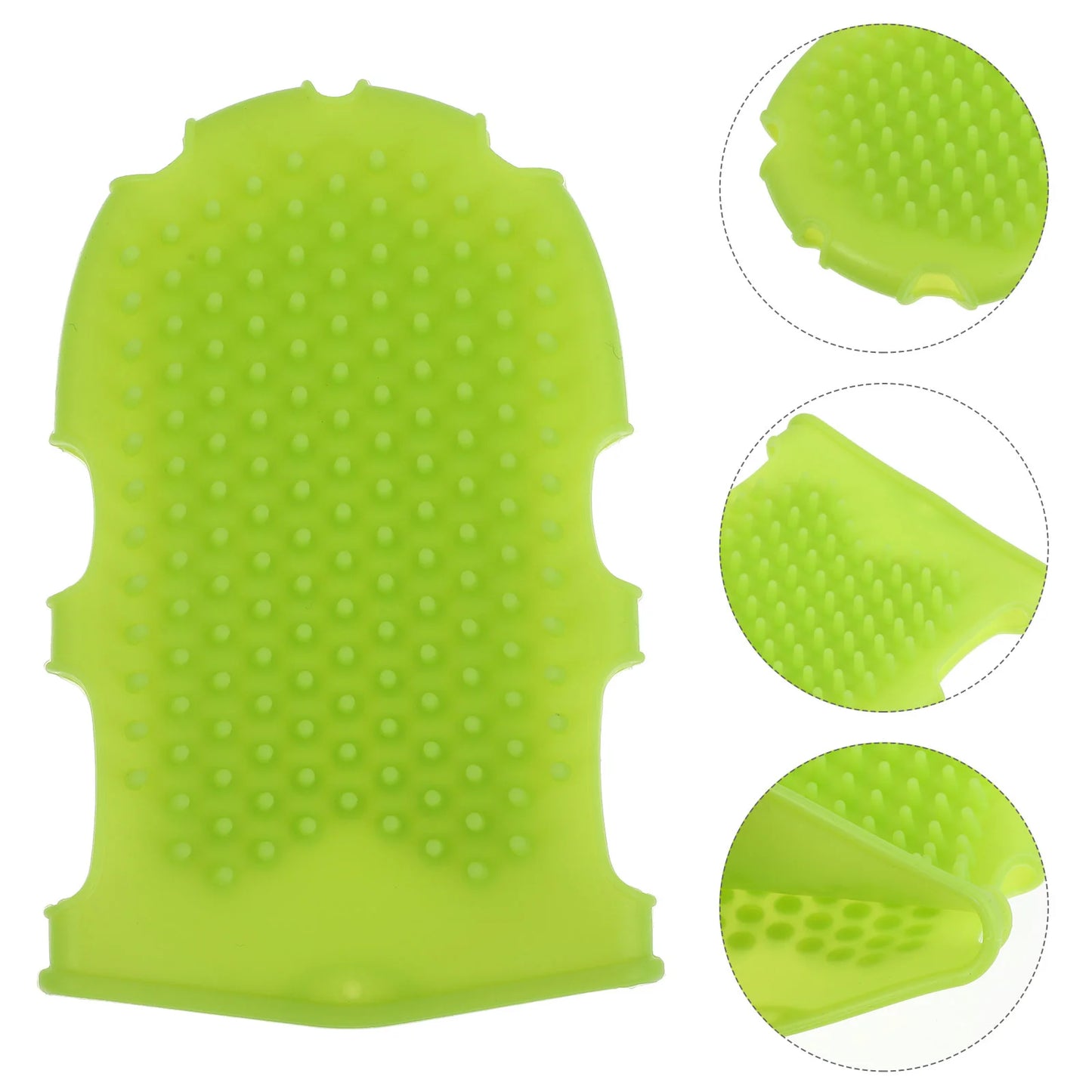 Glove Bath Brush Towel Sponge Exfoliation Cleaning Silicone Body Scrubbers