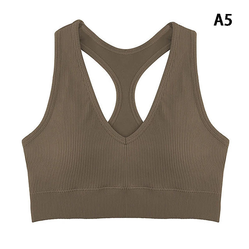 Women Sports Bra Top Push Up