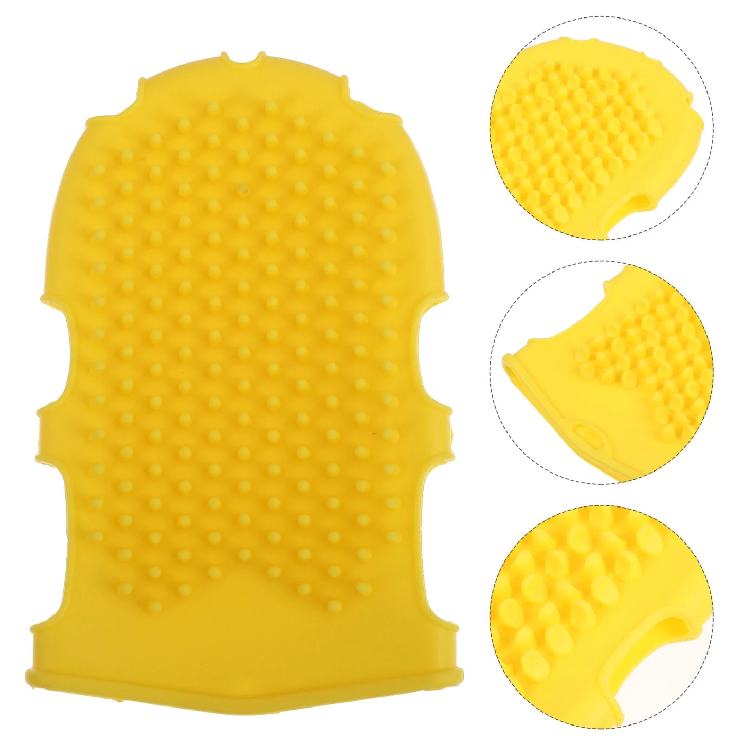 Glove Bath Brush Towel Sponge Exfoliation Cleaning Silicone Body Scrubbers