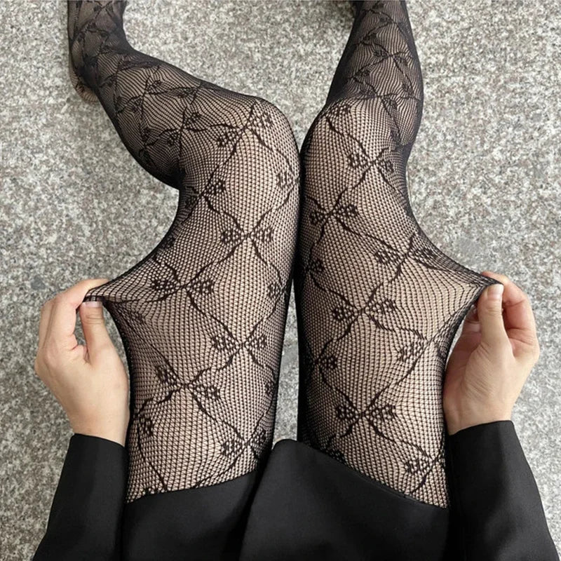 Women's Winter Thick Tights Fleece Lined Pantyhose Leggings Warm Pantyhouse Fake Translucent Thermal Fishnet Stockings