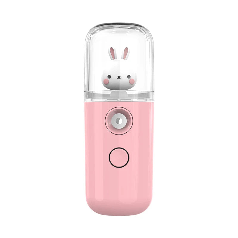 Mini Beauty Skin Care Tools USB Rechargeable Mist Facial Sprayer Steamer