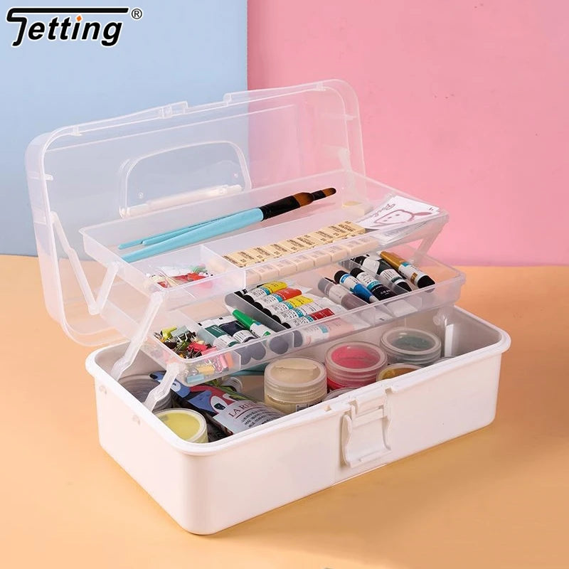 3 Layers Large Capacity Storage Makeup Box