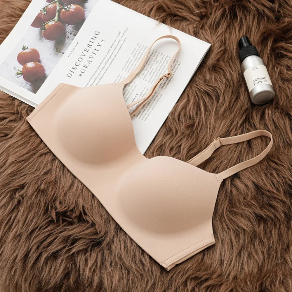 Push Up Bra Seamless Lingerie Breathable Front Closure