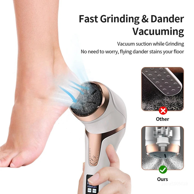 Callus Remover For Feet Portable Pedicure Kit Waterproof