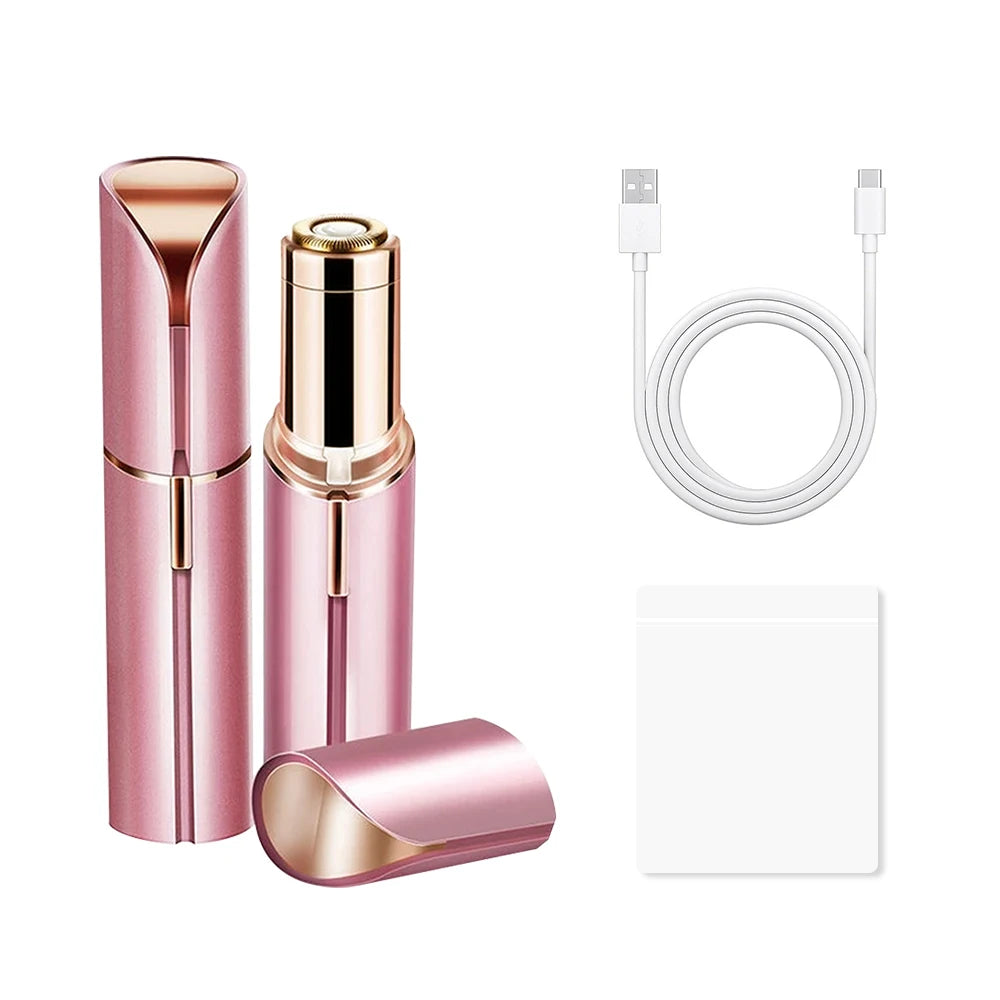 Eyebrow Trimmer Epilator Facial Lipstick Shape Hair Removal