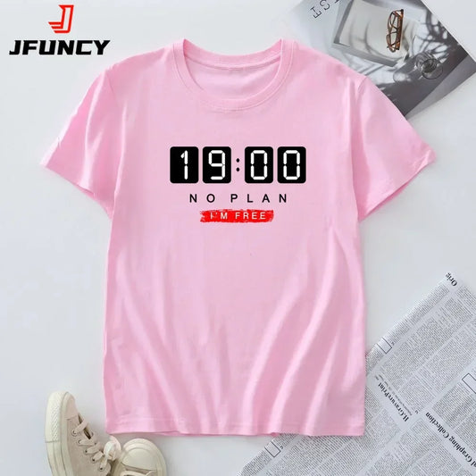 Plus Size Women T-shirt Fashion Tee Shirts Summer Female Tops Women's Short Sleeve Tshirt Harajuku Woman Clothing