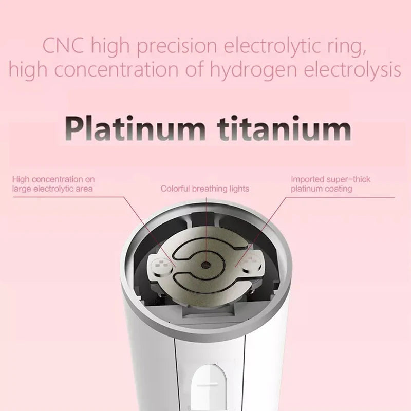 800ppb Hydrogen Nano Water Mister Facial Beauty Sprayer Skin Care H2 Mist