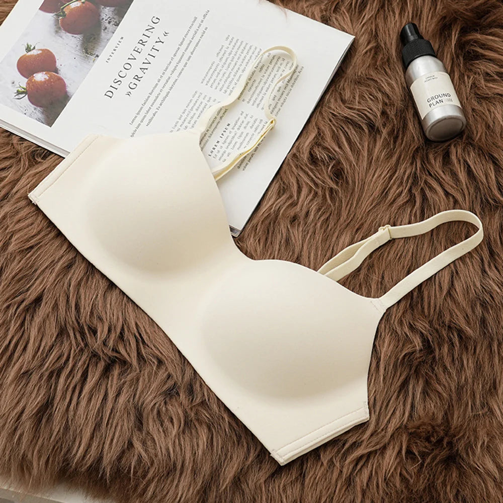 Push Up Bra Seamless Lingerie Breathable Front Closure