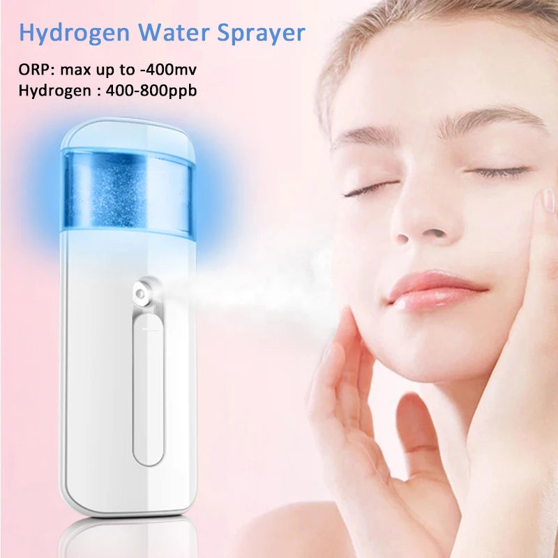 800ppb Hydrogen Nano Water Mister Facial Beauty Sprayer Skin Care H2 Mist