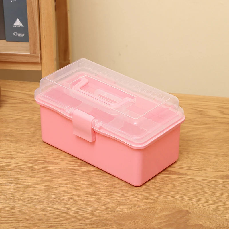 3 Layers Large Capacity Storage Makeup Box