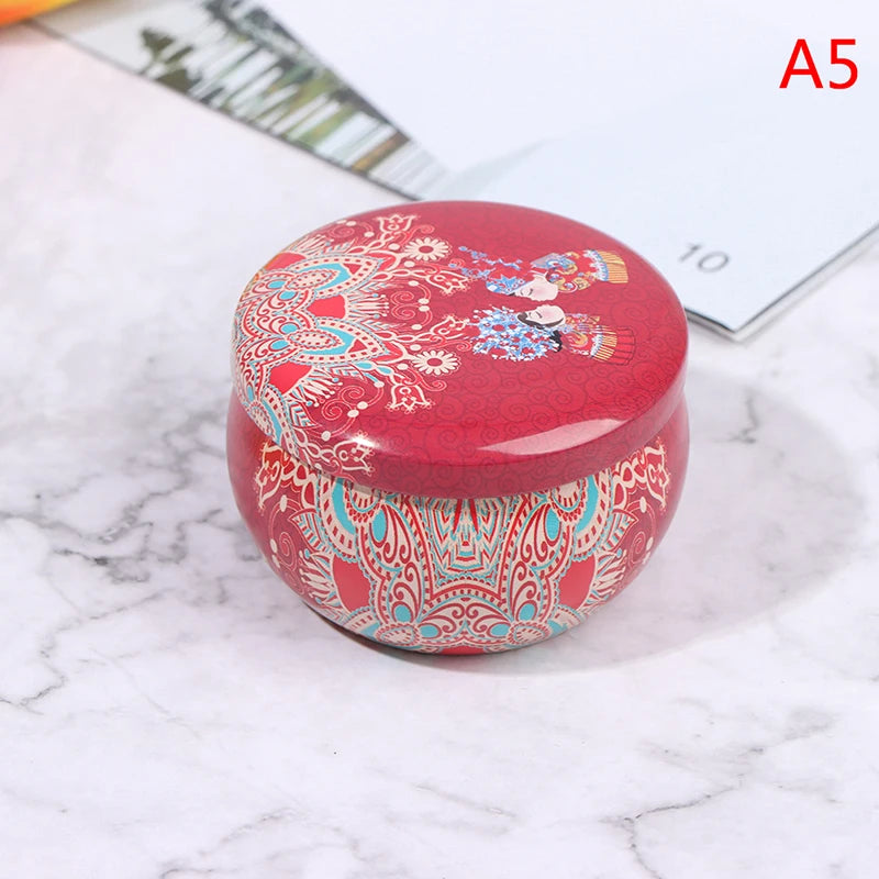 Tins Empty Storage Box for DIY Salves Skin Care Beauty