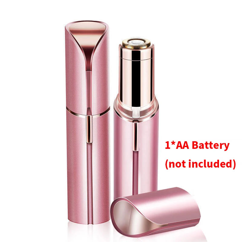 USB Rechargeable Electric Hair Removal Lipstick Shape Female Facial Epilator Remover Painless Safety Women Full Body Hair Shaver