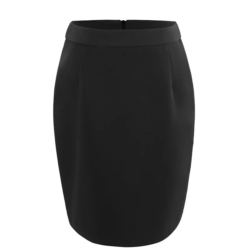 Women's skirt Woman Skirts Bodycon Mini Skirt Suits Women's clothing sales Black Suit OL Office Skirts For Womens Plus Size 9XL