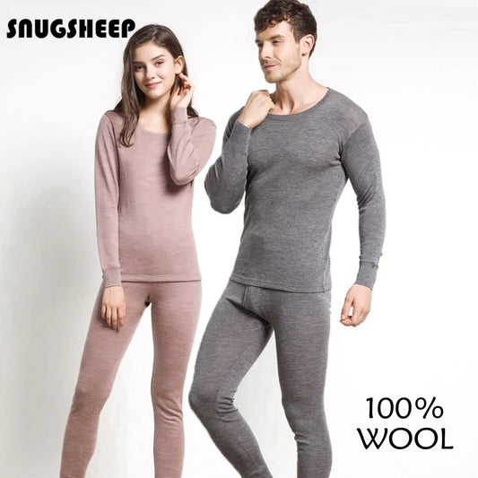 100% Brushed Merino Wool Therma