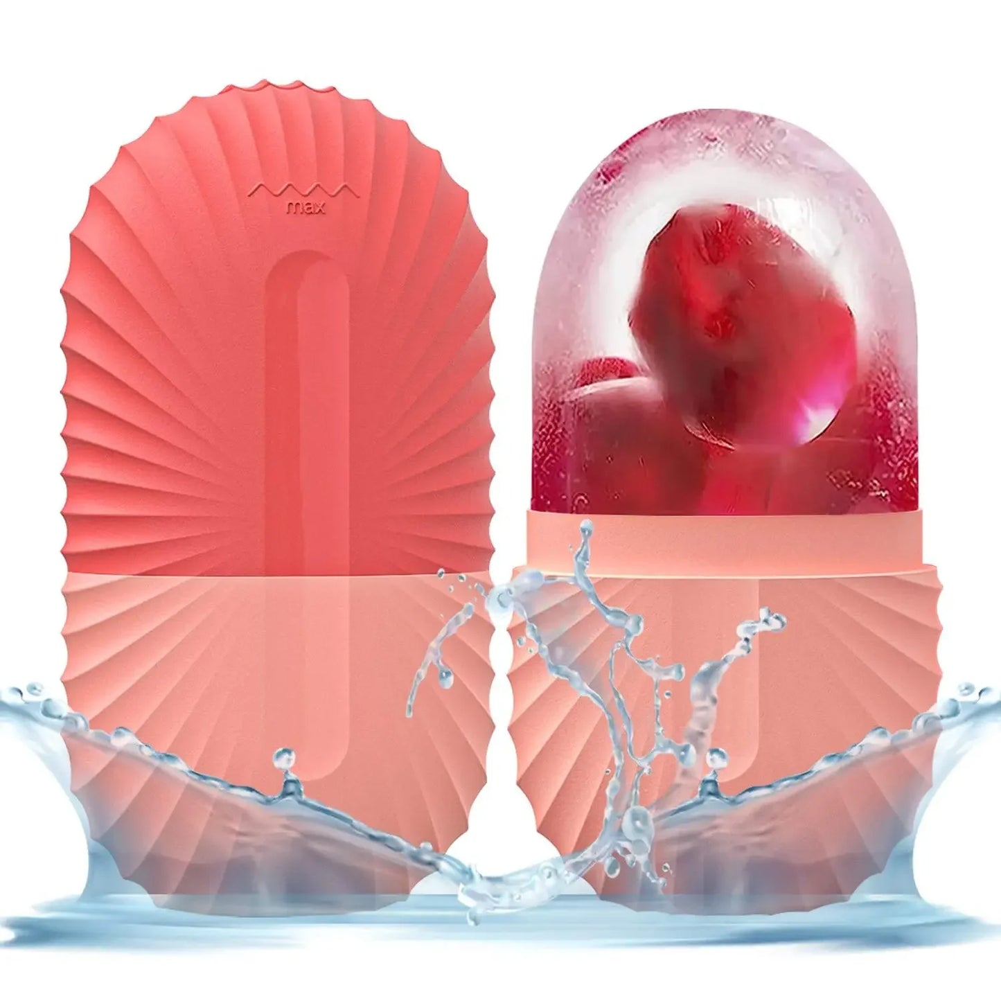 Silicone Face Ice Cube Mold for Beauty Skin Care