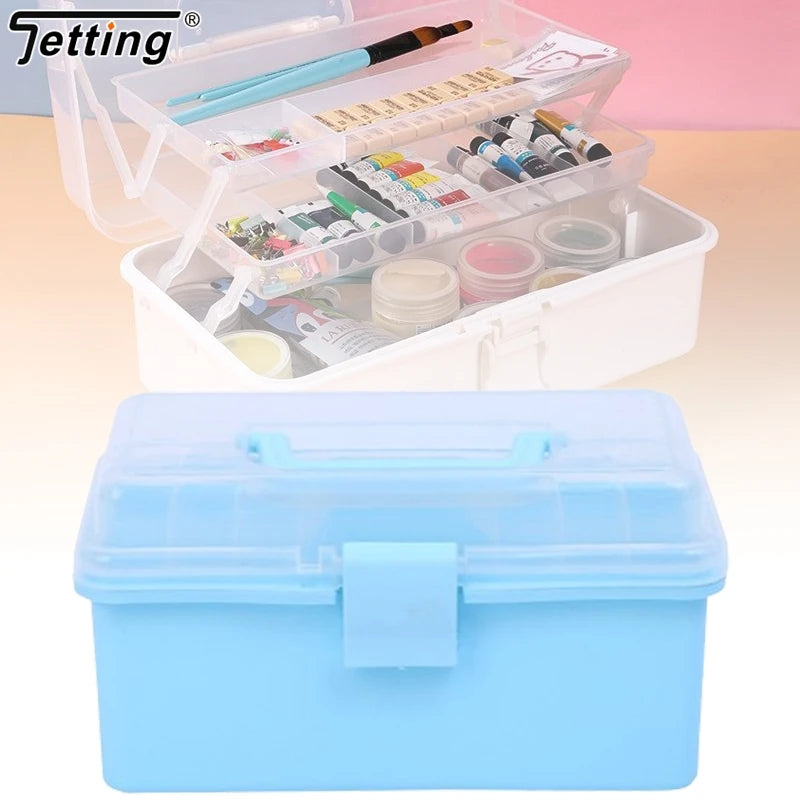 3 Layers Large Capacity Storage Makeup Box