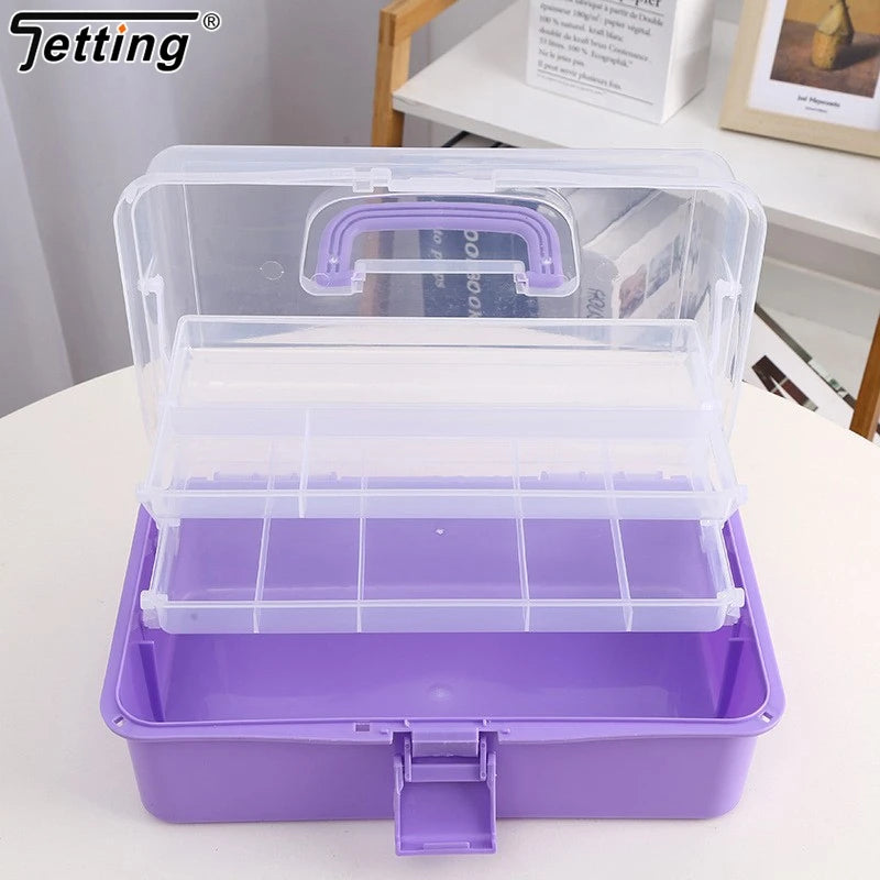 3 Layers Large Capacity Storage Makeup Box