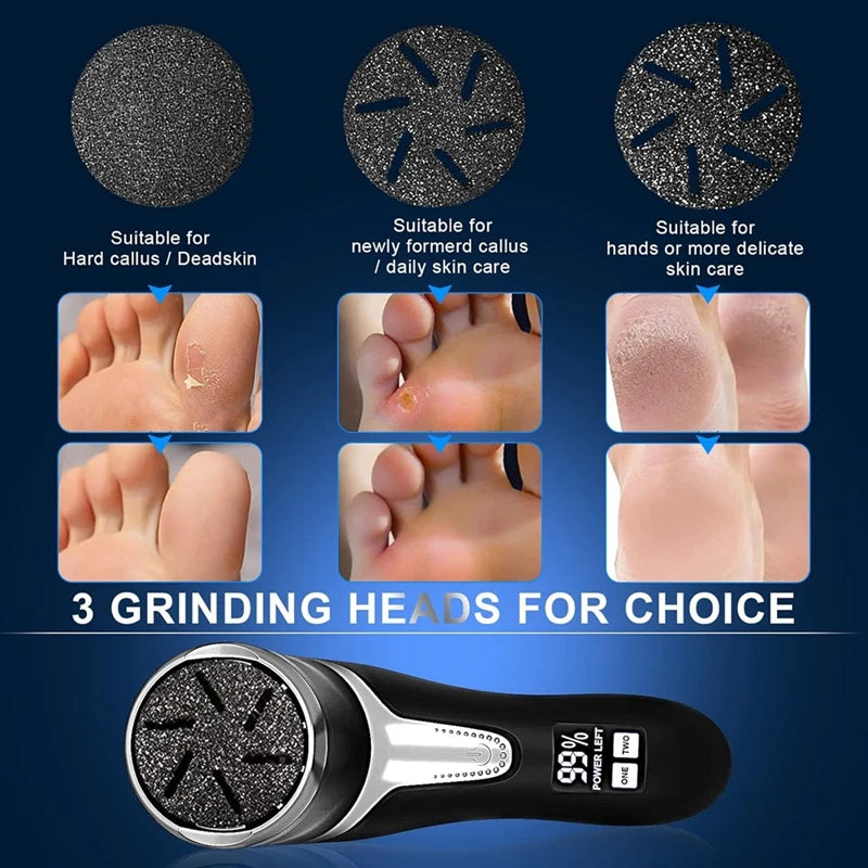 Callus Remover For Feet Portable Pedicure Kit Waterproof